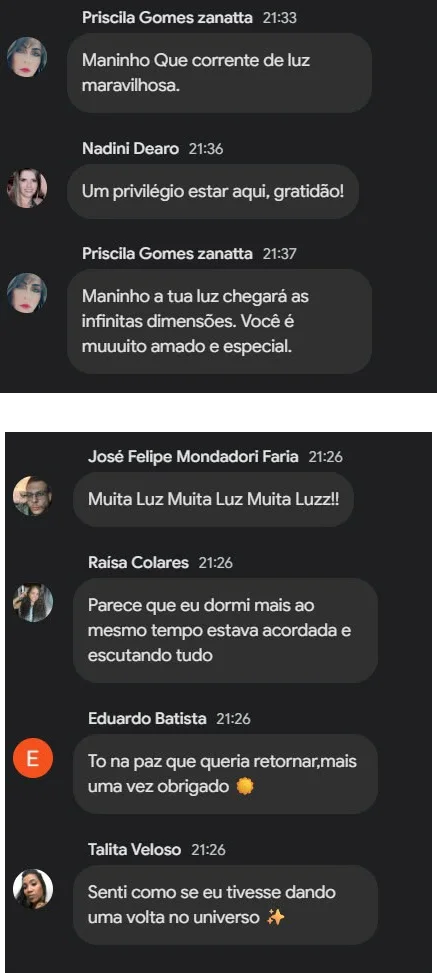 Depoimento de aluno sobre a experiência